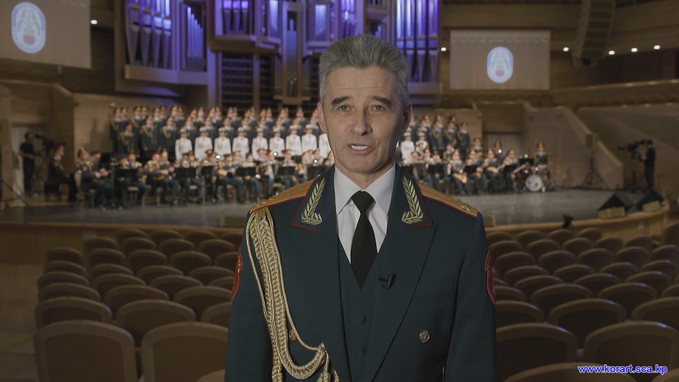 제34차 4월의 봄 친선예술축전알렉싼드로브명칭 로씨야군대아까데미야협주단