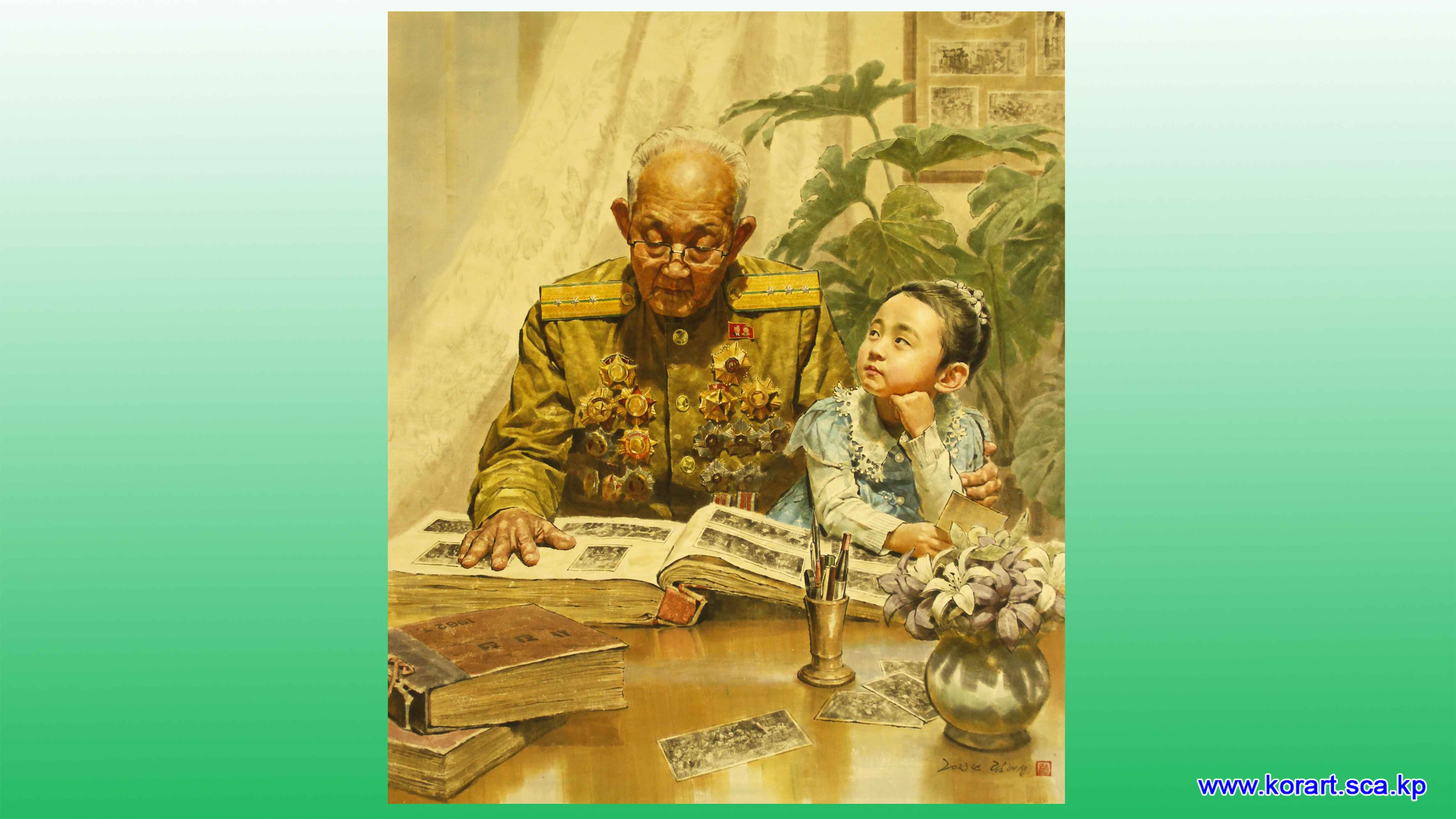 Korean painting Recollection
