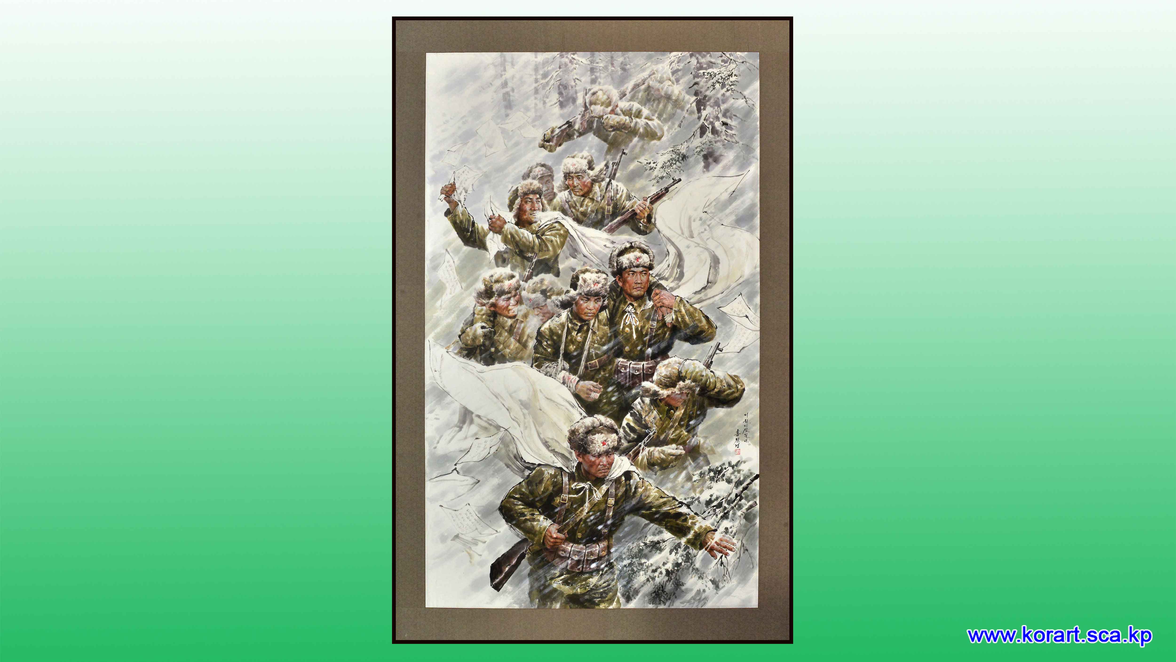 Korean painting Faith